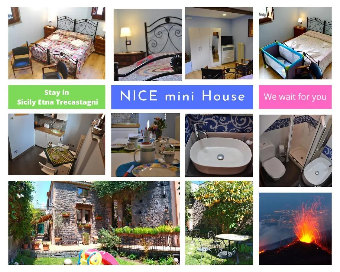 Lodge Nice Mini House - Tra L'Etna Catania Taormina E Il Mare Trecastagni Italy